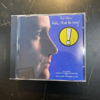 Phil Collins - Hello, I Must Be Going! CD (M-/M-) -pop rock-